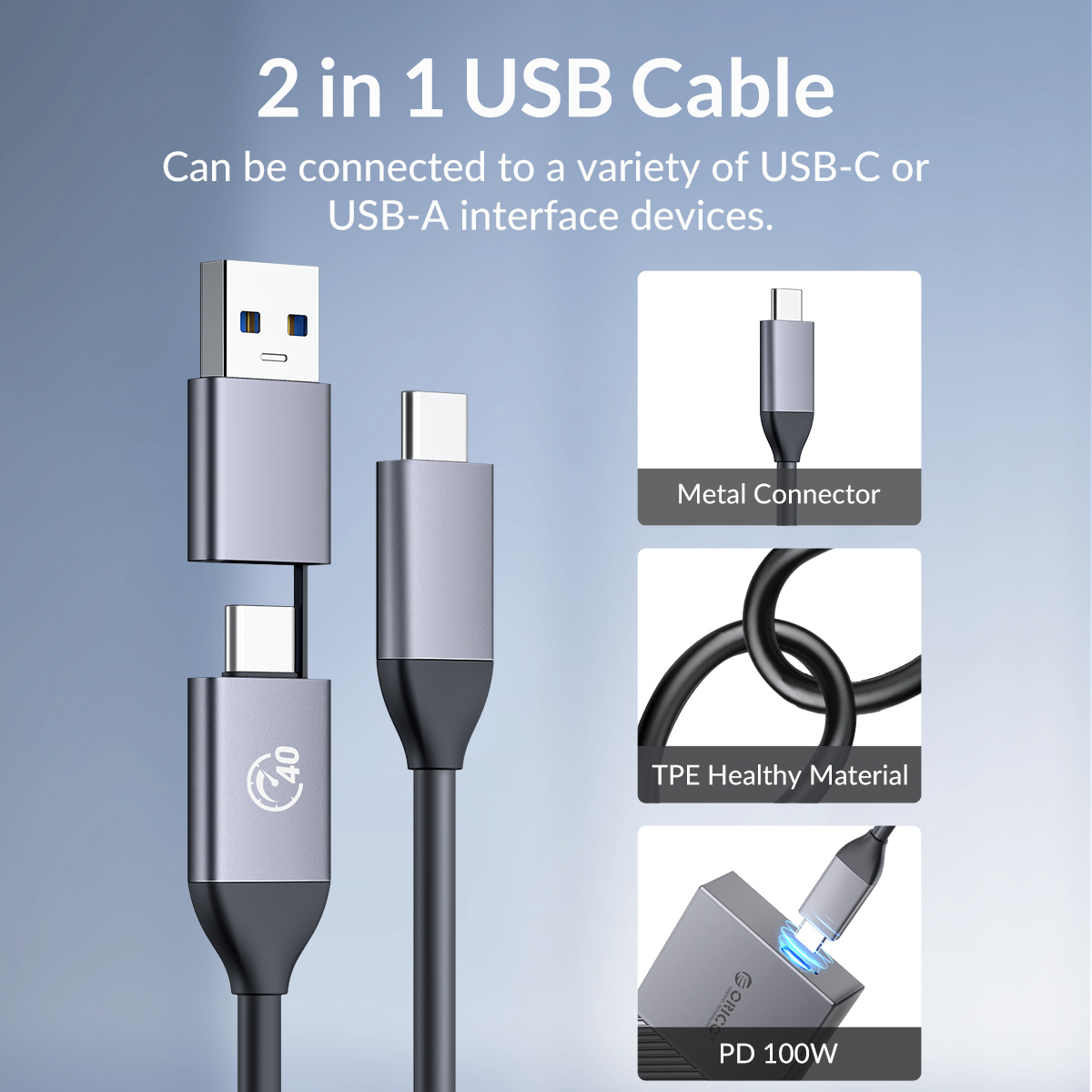 ORICO USB4 NVMe SSD Vỏ 40Gbps  - đánh giá và giá Thunderbolt 4 External Ssd 4Tb
