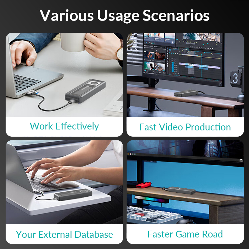 Yottamaster NVMe SSD Enclosure - đánh giá và giá Usb4 40Gbps External Ssd 8Tb