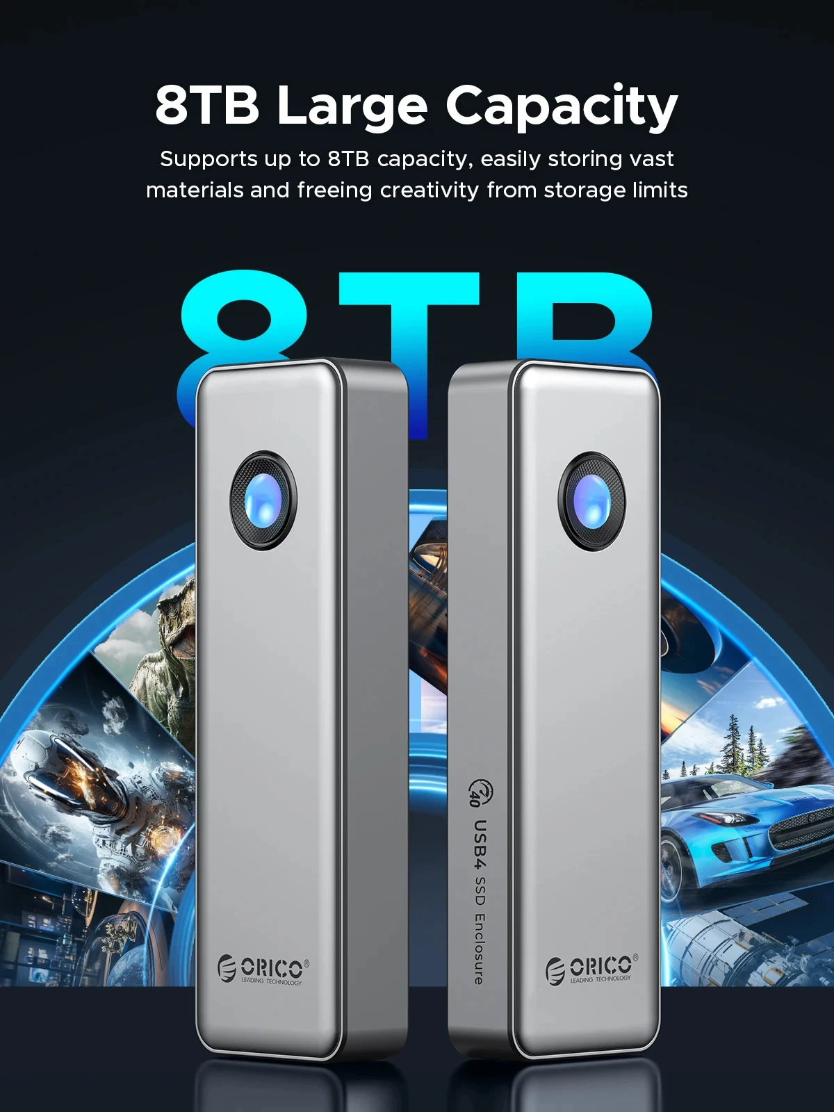 ORICO USB4 40Gbps M.2 NVMe SSD - đánh giá và giá Usb4 40Gbps External Ssd 8Tb